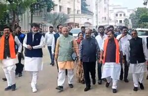 भाजपा की दो दिवसीय संगठन बैठक में नगरीय निकाय और त्रिस्तरीय पंचायत चुनाव के लिए हुई चर्चा