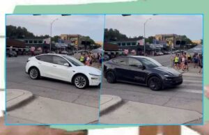 बगैर ड्राइवर के सड़क पर दौड़ती दिखी Tesla Robotaxi, मस्क ने कहा 22 जून को होगी लॉन्च
