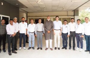 मंत्री पटेल से महाराष्ट्र के अधिकारियों ने की भेंट