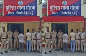 मोरवा पुलिस ने करीब 1 दर्जन आरोपियों पर की कार्यवाही