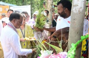 रायपुर : मुख्यमंत्री ने दुधारू पशु प्रदाय योजना का किया शुभारंभ