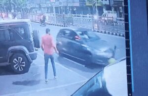 भोपाल में तेज रफ्तार कार ने 3 दोस्तों को रौंदा, एक की हालत गंभीर