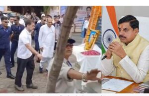 राहुल के जूते पहनकर पुष्पांजलि करने पर सीएम ने कसा तंज बोले- यह हमारे संस्कार नहीं