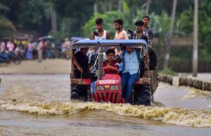 असम में भारी बारिश के बाद बाढ़ जैसे हालात, करीब 7 लाख लोग प्रभावित