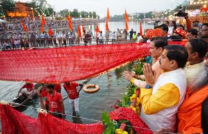 माँ क्षिप्रा के कल कल बहते शुद्ध जल के साथ होगा सिंहस्थ का भव्य आयोजन : मुख्यमंत्री डॉ यादव