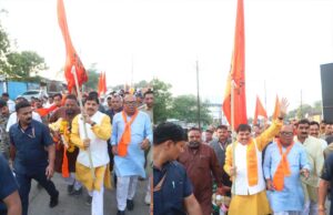 मुख्यमंत्री डॉ. यादव क्षिप्रा तीर्थ परिक्रमा में हुए शामिल