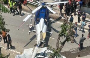 उत्तराखंड: केदारनाथ में बड़ा हादसा टला, बीच सड़क पर हेलिकॉप्टर की इमरजेंसी लैंडिंग