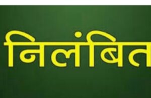 रायपुर : युक्तियुक्तकरण में लापरवाही: विकास खण्ड शिक्षाधिकारी निलंबित