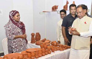 सीएम छत्तीसगढ़ हस्तशिल्प विकास बोर्ड की नवनियुक्त अध्यक्ष शालिनी राजपूत के पदभार ग्रहण समारोह में हुए शामिल