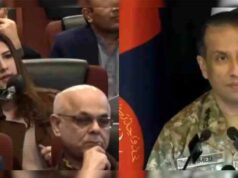 प्रेस कॉन्फ्रेंस में पाक सेना प्रवक्ता की शर्मनाक हरकत, महिला पत्रकार को मारी आंख; VIDEO वायरल