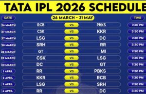 IPL 2026 शेड्यूल हुआ जारी, पहले मैच में RCB से बेंगलुरु में भिड़ेगी SRH, जानें पूरी डिटेल