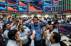सेंसेक्स 2400 और निफ्टी 700 अंक लुढ़का, युद्ध की आग में निवेशकों के 15 लाख करोड़ स्वाहा