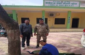 मुरैना के डायल 112 हीरोज: संवेदनशीलता का उदाहरण, घायल राष्ट्रीय पक्षी मोर को समय पर मिला उपचार