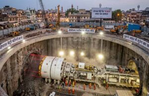 भोपाल में ‘पाताल’ से दौड़ेगी मेट्रो, 15 मीटर नीचे उतरी TBM मशीन; पुराने शहर में शुरू होगा सुरंग निर्माण