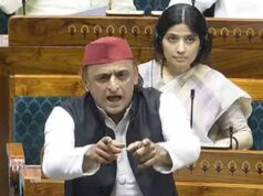 लोकसभा में अखिलेश बोले- भाजपा ‘नारी को नारा’ बनाने की कोशिश कर रही है
