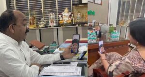 उप मुख्यमंत्री अरुण साव से डॉ वर्णिका शर्मा आयोग की भेंट, उप मुख्यमंत्री की मानवीय संवेदनशीलता पर आभार