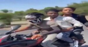 रफ्तार, स्टंट और मौत: रील शूट के दौरान ट्रेलर से टकराई बाइक, 3 युवकों की मौत