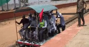 बुरहानपुर में नई रेल लाइन का सफल ट्रायल, महाराष्ट्र तक बढ़ेगी कनेक्टिविटी, 135 की स्पीड से दौड़ी ट्रेन