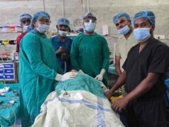 जिला चिकित्सालय में 07 वर्षीय गौरव का हुआ सफल टॉन्सिल ऑपरेशन