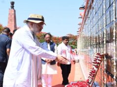 केंद्रीय गृहमंत्री अमित शाह ने अमर वाटिका में शहीदों को दी श्रद्धांजलि, परिजनों से की आत्मीय मुलाकात