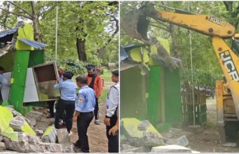बंगाल में बुलडोजर एक्शन तेज! SAIL की जमीन पर बना TMC नेता का दफ्तर ध्वस्त