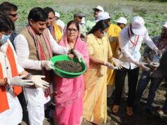 मुख्यमंत्री डॉ. यादव ने गंगा दशहरा पर देवी सागर तालाब में किया श्रमदान