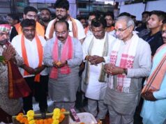 रायपुर : उप मुख्यमंत्री अरुण साव ने नालंदा परिसर सहित 8 करोड़ से अधिक के कार्यों का किया भूमिपूजन