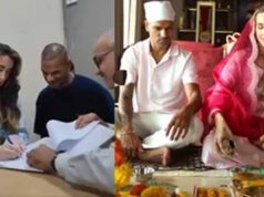 दूसरी शादी के बाद शिखर धवन ने कराया मैरिज रजिस्ट्रेशन, पत्नी सोफी संग पहुंचे गुरुग्राम