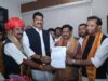 नागरिक आपूर्ति निगम के अध्यक्ष डॉ. के.पी. यादव एवं उपाध्यक्ष कांकर ने संभाला पदभार
