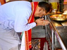 मुख्यमंत्री विष्णुदेव साय ने हरिनाम संकीर्तन यज्ञ में लिया हिस्सा, जगन्नाथ मंदिर में की पूजा-अर्चना