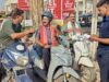 Arun Sao का अनोखा अंदाज: विकास कार्यों के निरीक्षण के लिए स्कूटी से निकले