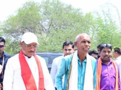 ग्रामीण के न्योते पर गृह प्रवेश करवाने पहुंचे मुख्यमंत्री साय