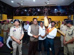 वित्त मंत्री ओपी चौधरी ने पुलिस लाइन उर्दना में अत्याधुनिक पुलिस जिम का किया लोकार्पण