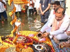 लेश्वर महादेव धाम में मुख्यमंत्री विष्णुदेव साय ने किया जलाभिषेक: प्रदेश की सुख-समृद्धि की कामना की