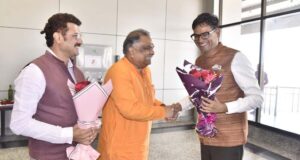 वित्तमंत्री ओपी चौधरी का हुआ आत्मीय स्वागत, कार्यक्रम में दिखा उत्साह