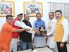 मुख्यमंत्री विष्णु देव साय से भारतीय रेडक्रास सोसायटी के पदाधिकारियों ने की सौजन्य भेंट