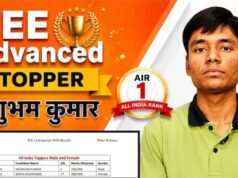 JEE Advanced 2026 में कोटा का जलवा, शुभम कुमार AIR 1 और कबीर छिल्लर AIR 2 बनकर छाए