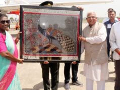 चीता परिवार को देखने के बाद राष्ट्रपति लौटीं दिल्ली, ग्वालियर एयरपोर्ट पर हुआ भव्य विदाई समारोह