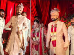 दूल्हा बने आकाशदीप, आशीर्वाद देने पहुंचे पवन सिंह; क्रिकेटर ने कहा- शुक्रिया