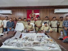 मध्यप्रदेश पुलिस की अवैध हथियारों के विरुद्ध बड़ी कार्रवाई