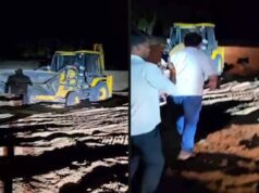 बीजापुर विधायक का देर रात छापा, नदी में पकड़ा गया अवैध रेत खनन का खेल