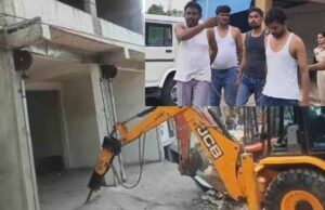 कोरबा में भाजपा नेता पर हमले के आरोपी रज्जाक पर बड़ा एक्शन, जमींदोज हुआ साम्राज्य