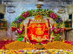 खजराना गणेश मंदिर में स्वर्णिम श्रृंगार, गणेशजी के साथ रिद्धि-सिद्धि भी पहनेंगी सोने के मुकुट