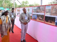 राष्ट्रपति ने किया चीता कमांड कंट्रोल सेंटर का भ्रमण, चीता प्रदर्शिनी भी देखी