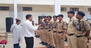 पुलिस प्रशिक्षण शाला उज्जैन में नव आरक्षकों को नशामुक्त समाज निर्माण का दिया गया संदेश
