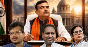 TMC के तीनों गुटों पर शुभेंदु अधिकारी का सियासी वार, एक ही दिन में मिले तीन बड़े झटके