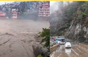 चारधाम यात्रा पर बारिश का कहर, नदियां उफान पर; बदरीनाथ नेशनल हाईवे बंद, यात्रियों की बढ़ी मुश्किलें