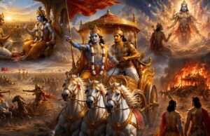 श्रीकृष्ण का अर्जुन को सारथी के रूप में चुनना और गीता का उपदेश