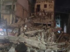 जबलपुर के बड़ा फुहारा में तीन मंजिला इमारत ढही, क्षेत्र सील