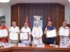 केन्द्रीय गृह एवं सहकारिता मंत्री अमित शाह की मौजूदगी में नर्मदा अवार्ड लाभार्थी राज्यों महाराष्ट्र, गुजरात, राजस्थान और मध्य प्रदेश के बीच लंबित भुगतान के निपटारे पर ऐतिहासिक समझौता हुआ